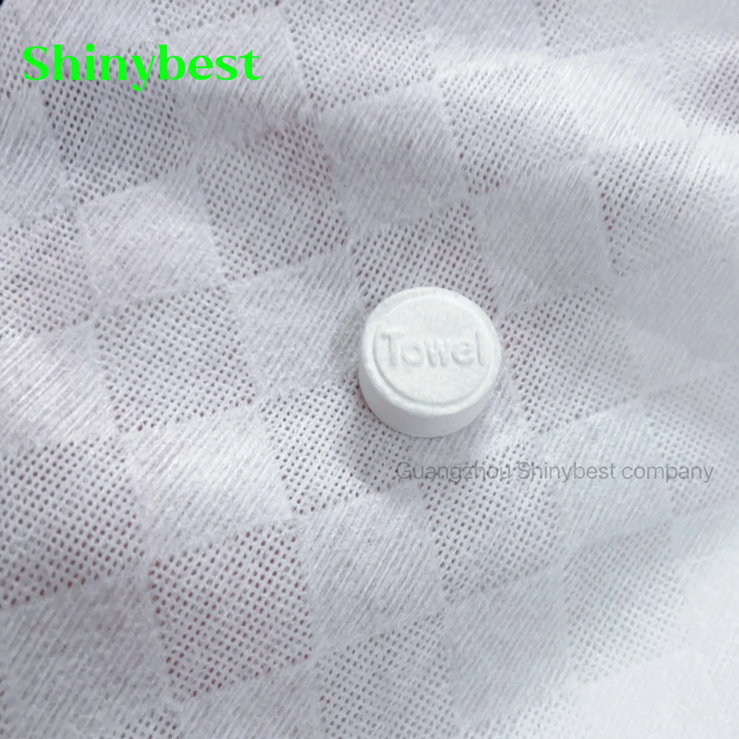 100 Pieces Eco-friendly Compressed Rayon Wipes Tablet Towel Disposable Towels