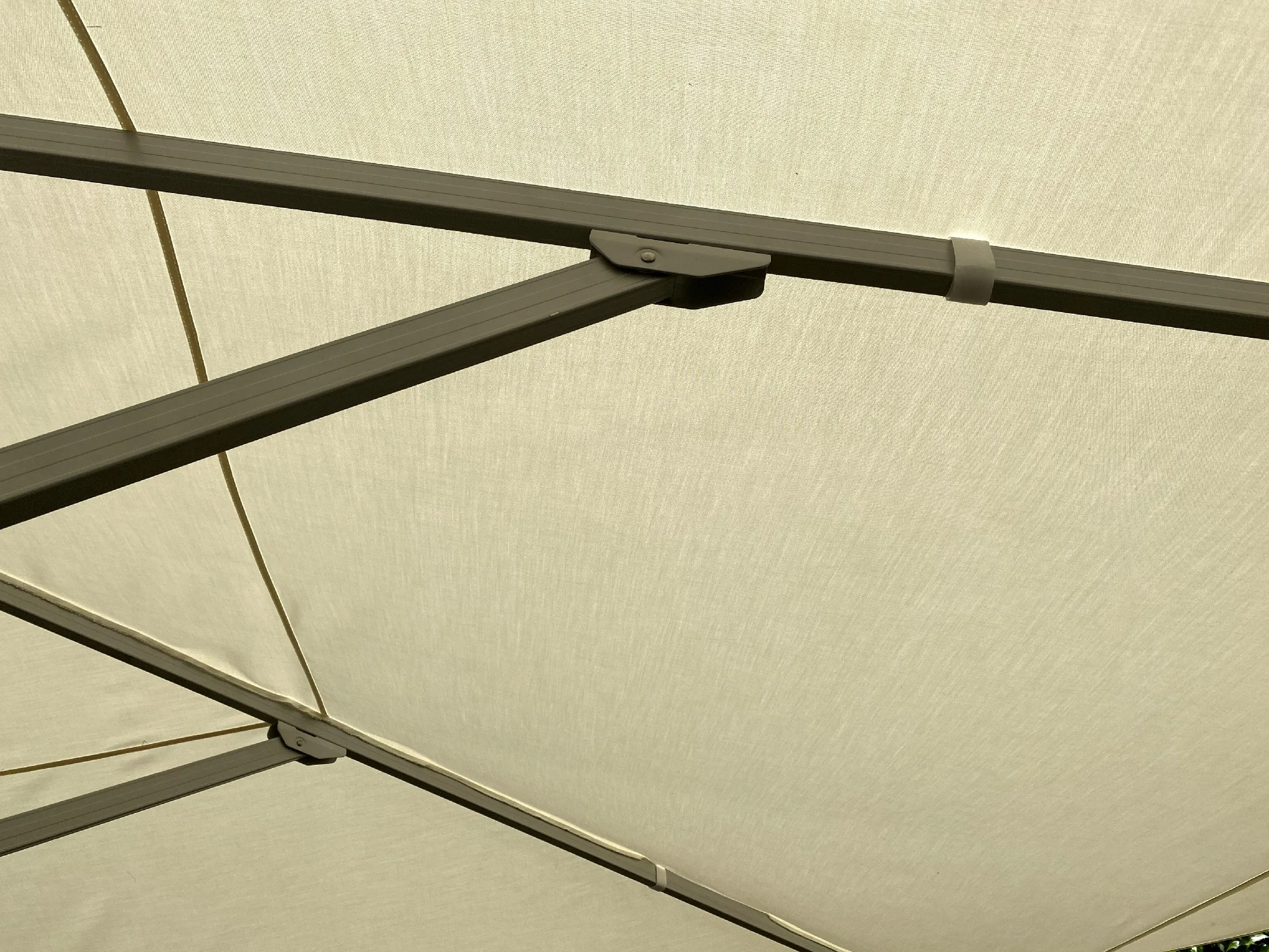 Centre-pole Commercial High-end Large Outdoor Commercial Umbrellas Big Size Aluminum