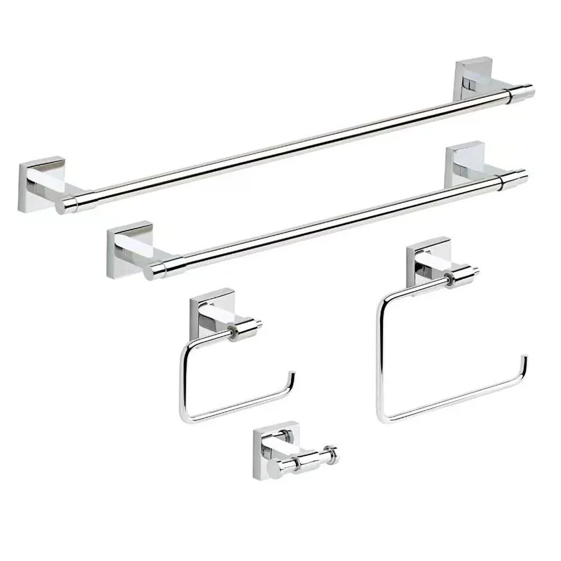 High Quality Five Pieces Luxury Bathroom Accessories Set with The best seller in the US market