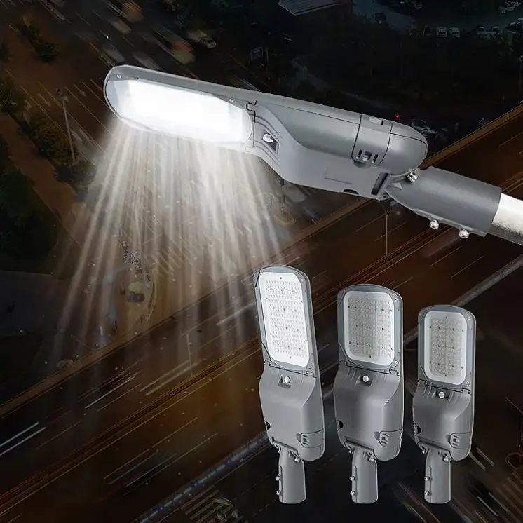 IP66 IP67 IK10 Photocell Parking Lots LED 50w 60w 100w 150w 200w led light street