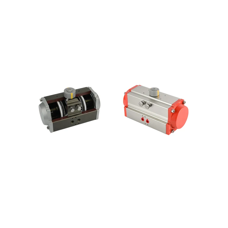 Aluminum Double Acting Return Rotary Pneumatic Actuator Cylinder