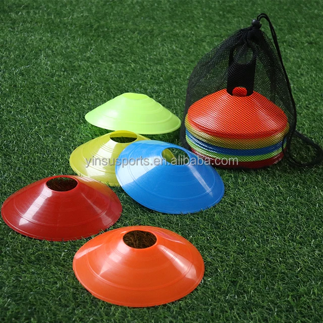 Wholesale Marker Cones Agility Soccer Cones with Carry Bag for Soccer Football Training Disc Marker Cones