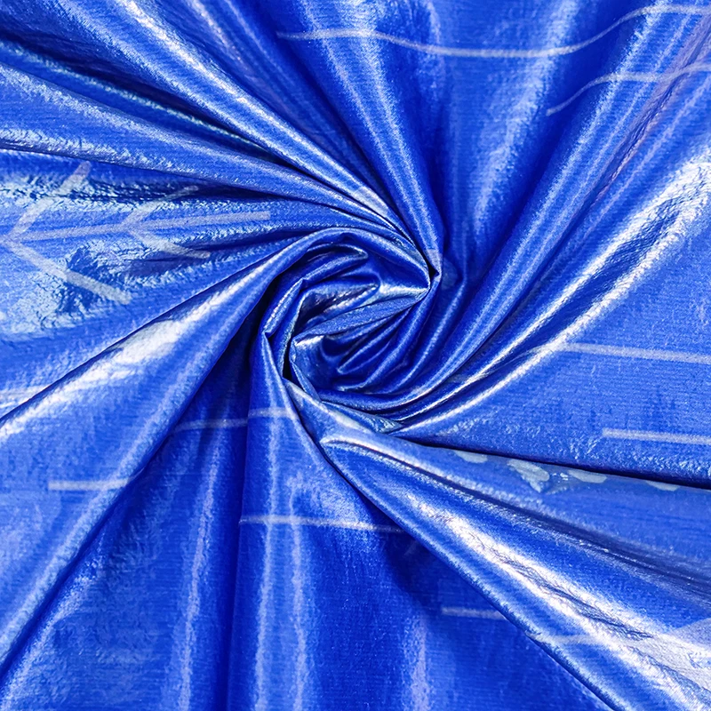 380T wrinkle nylon taffeta fabric windproof 75GSM sustainable waterproof fabric for down-jacket