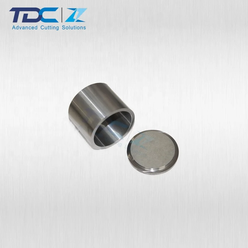 Standard size tungsten carbide ball mill tank with standard carbide ball
