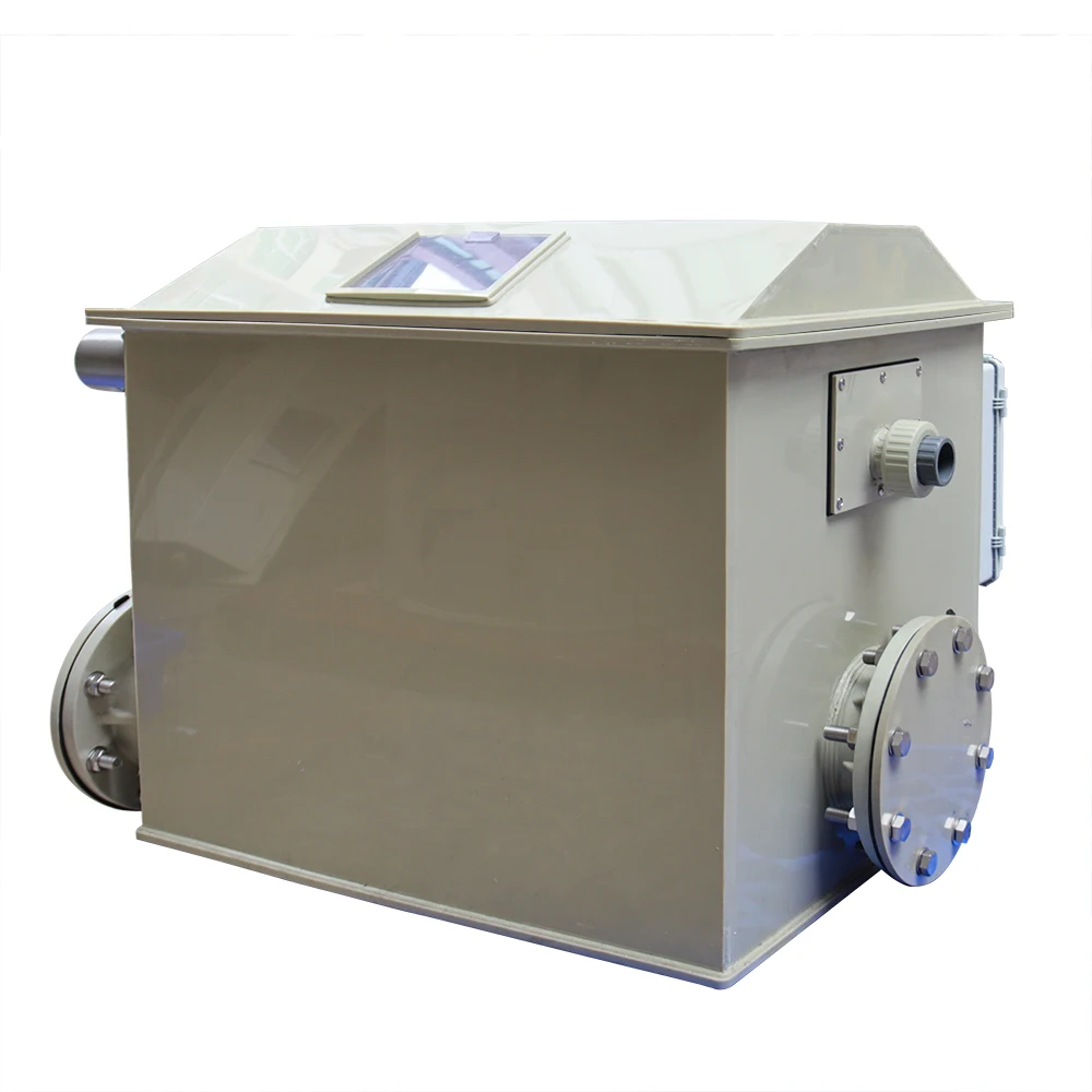 Китайская автоматическая фильтрация воды для аквакультуры, барабанная вращающаяся машина для фильтрации рыбного пруда