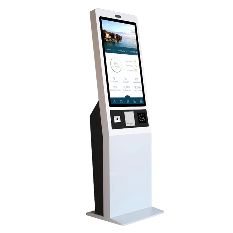 Factory Hot Sale Bank, Hospital Queuing System Kiosk, with Display Screen Dominant Kiosk Mall Self-service Kiosk