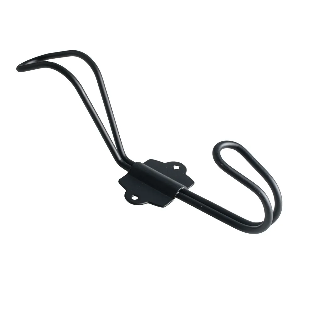 Antique Home Furnishing Iron Wire Material Cloth Hook Hanger Cloth Hook Cabinet Dual Color Double Hook Furniture Accessories