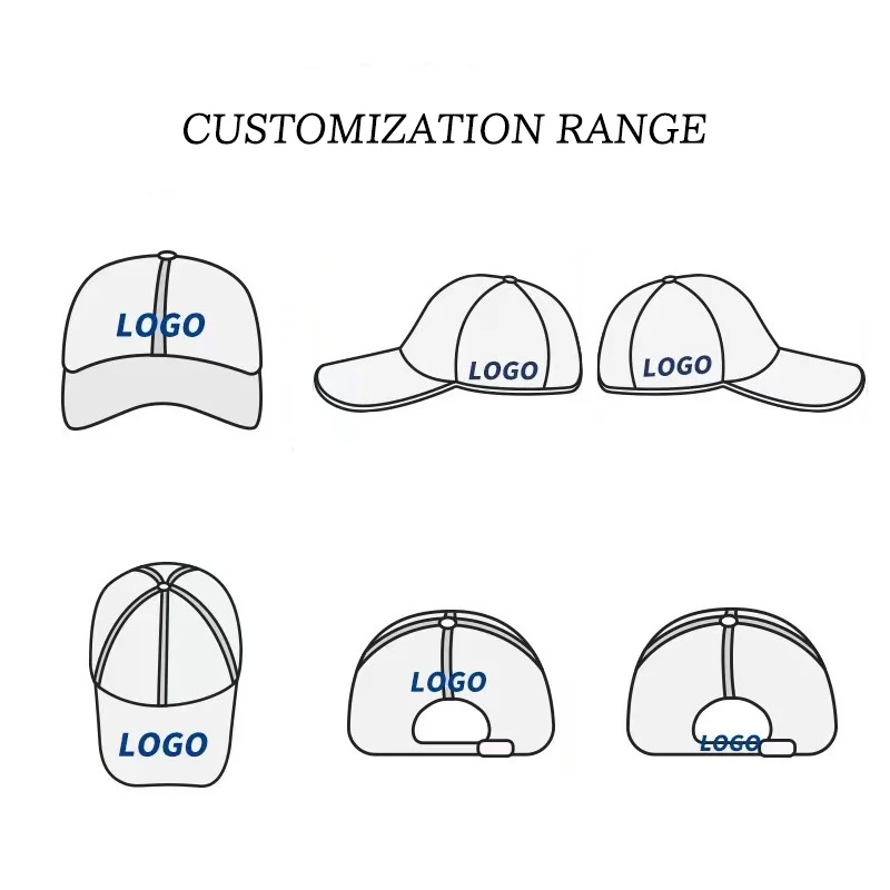 High Quality Customized Blank Plain 3D Embroidery Logo Baseball Caps 6 Panel Cotton Sports Cap vintage Baseball Cap Hat