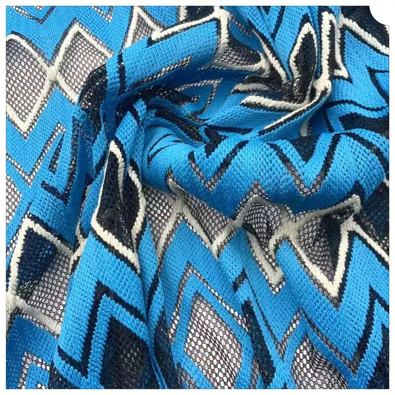 Высококачественное Африканское нигерийское платье с вышивкой, изготовленное из полиэстера, 85% хлопок, 15% сетчатая роскошная кружевная ткань