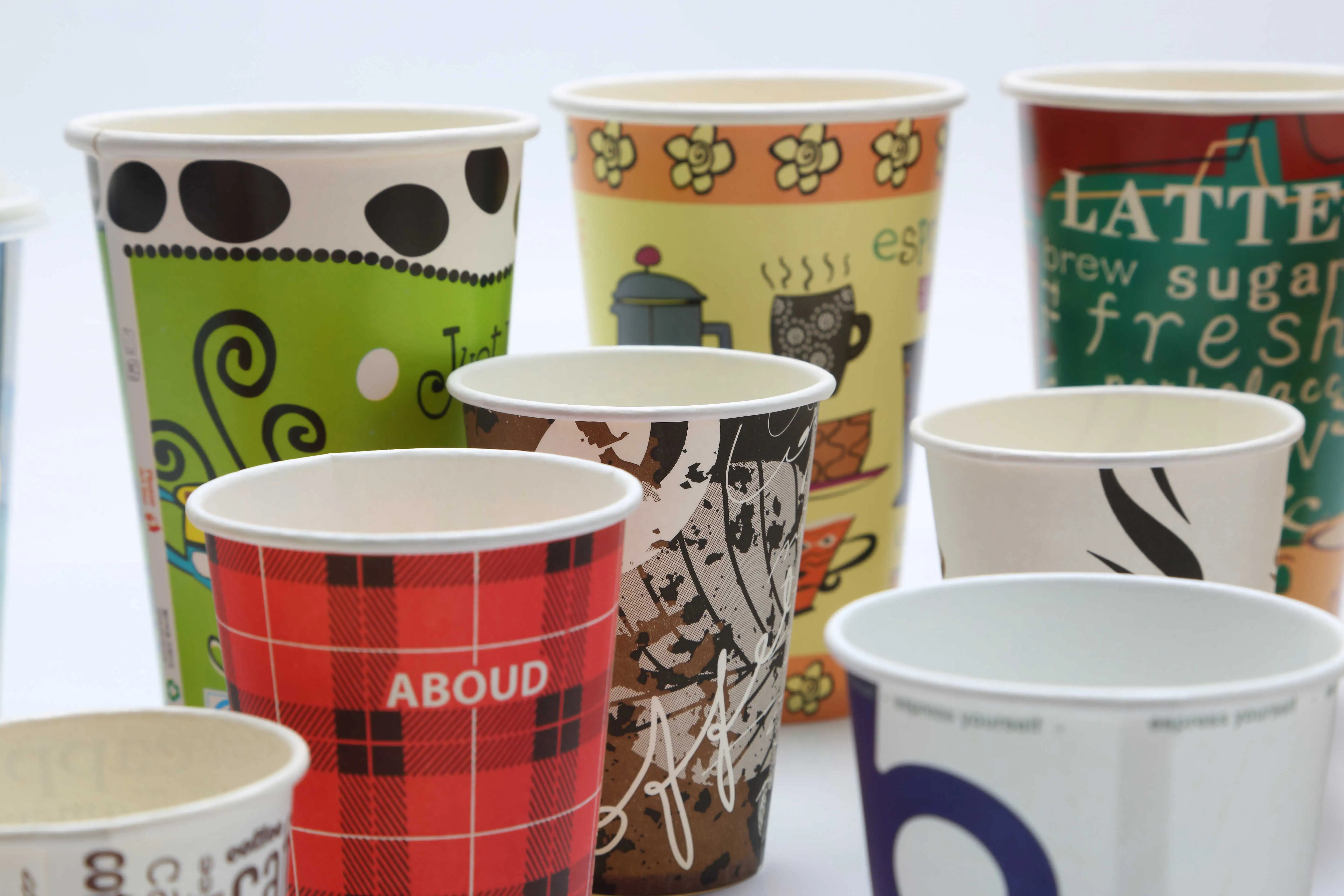 40-50pcs/min single wall print logo paper cup manufacturing machine paper product making machinery tea cup
