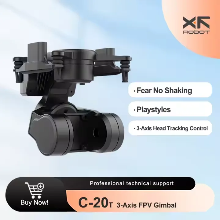 PFV C-20T 3-осевой карданный FPV увеличенная стабильность PTZ Поддержка D ij 03 Walksnail камера