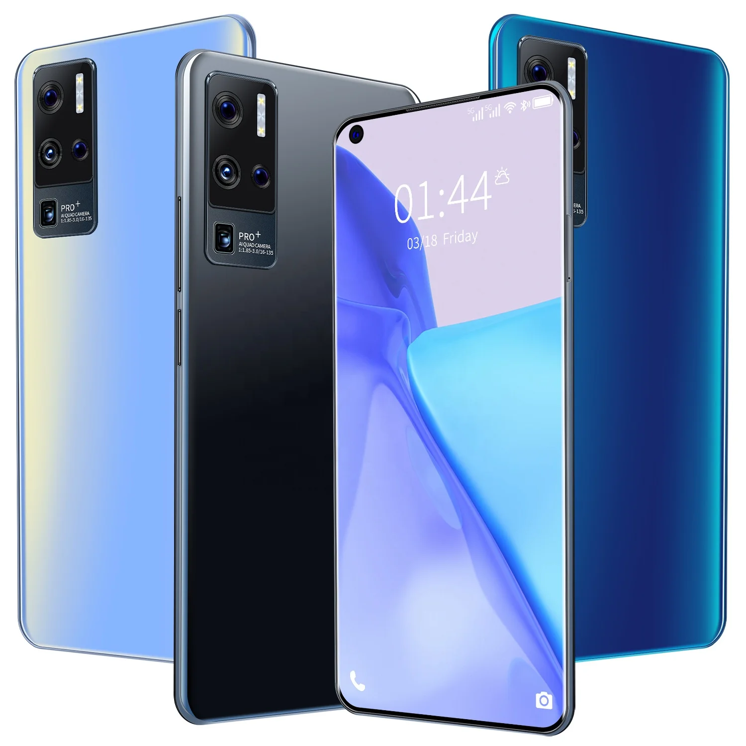 Разблокировать 7 3-дюймовый мобильный телефон 8 + 256 ГБ Face ID Android смартфон сеть 5g две карты 10-ядерный TF