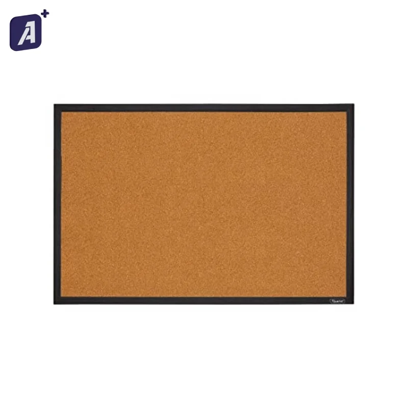 8x8 inch Eco-friendly Notice Decorative Cork Board  Plastic Frame For Wall , Memo, School