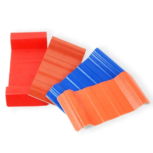 high strength anti-corosion roofing sheet asa pvc plastic roof tile