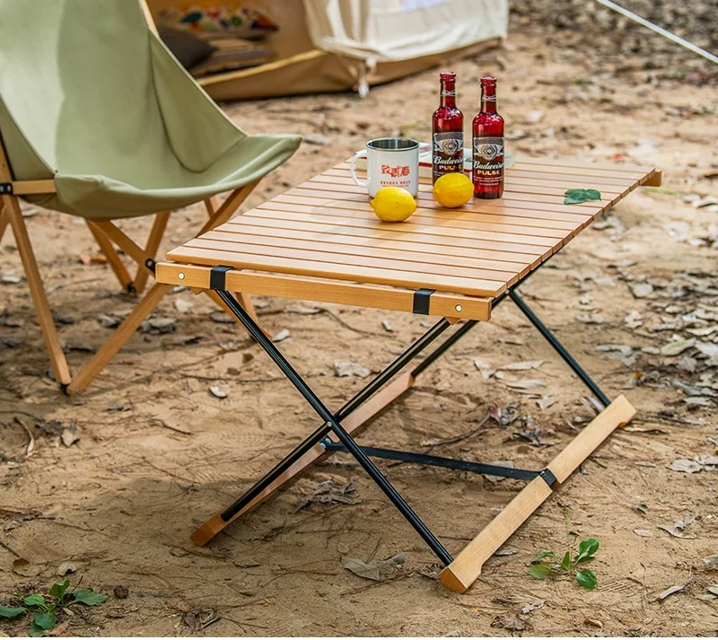 Rustic style Casual Design Manufacture sale Heavt Duty Outdoor Indoor Camping Folding table