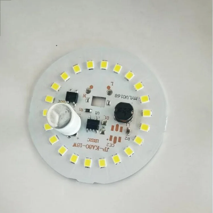 Factory Supplier Good Quality Stable LED Chip DOB Driver T Bulb SKD Base LED Bulb Parts
