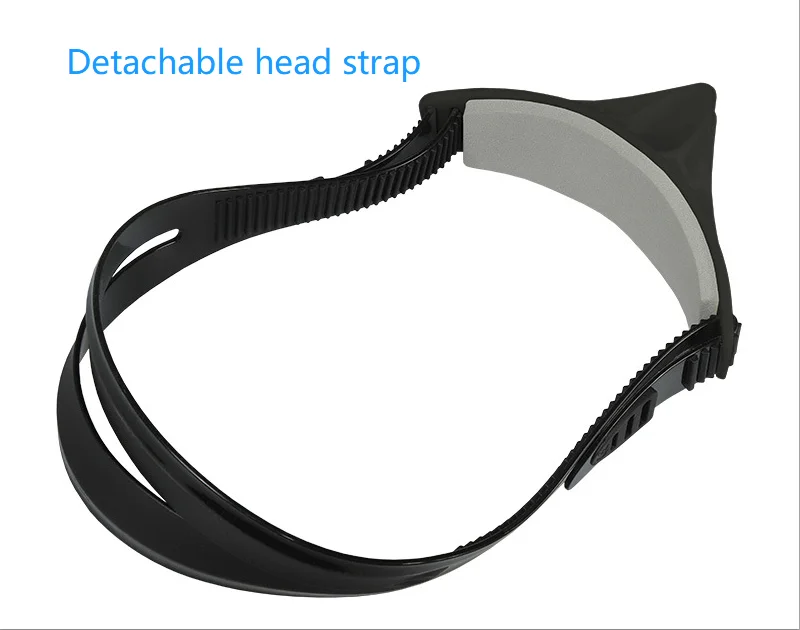 Multifunctional portable silicone mouthpiece snorkel for freestyle Profession swimming frontal snorkel breathing tube