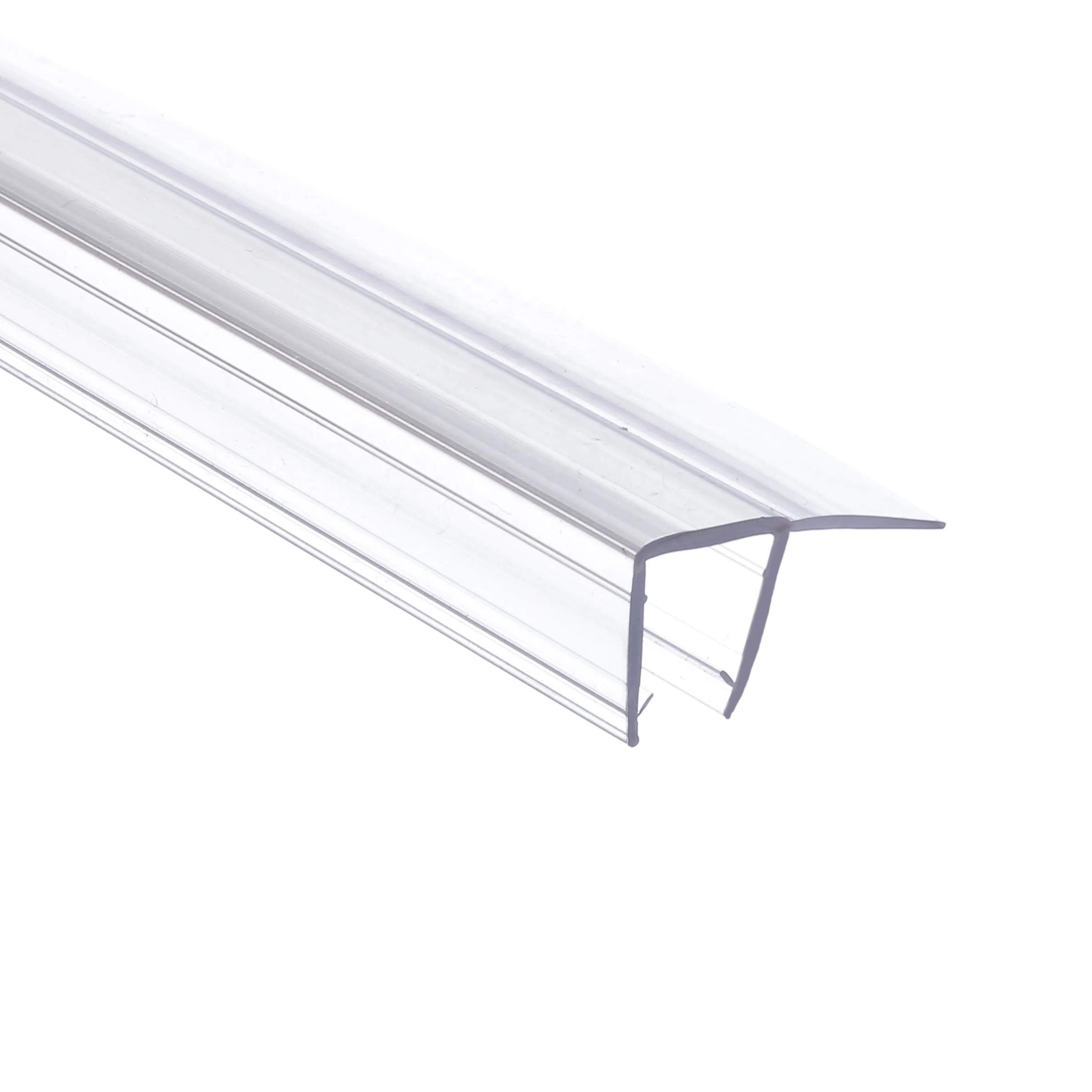 Sauna Room Weather Strip PVC Profile for Glass Door
