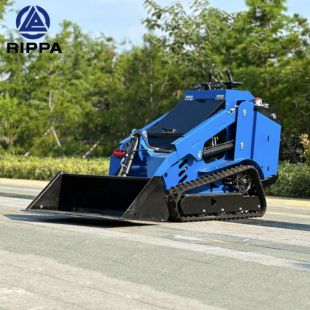 Epa Kubota Engine Mini Skidsteer Mini Rubber Track Skid Steer Loader For Sale
