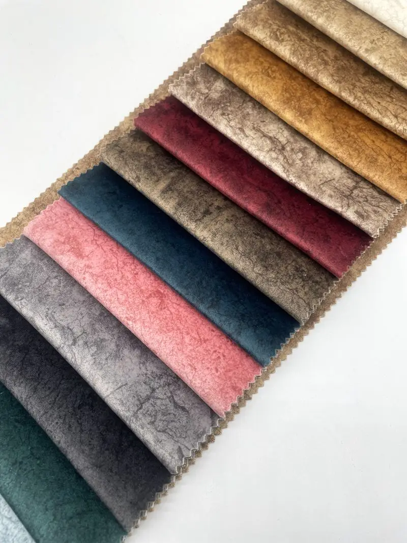 2022 Good quality soft feeling  design   arabic velvet sofa fabric  with  printed  embossed