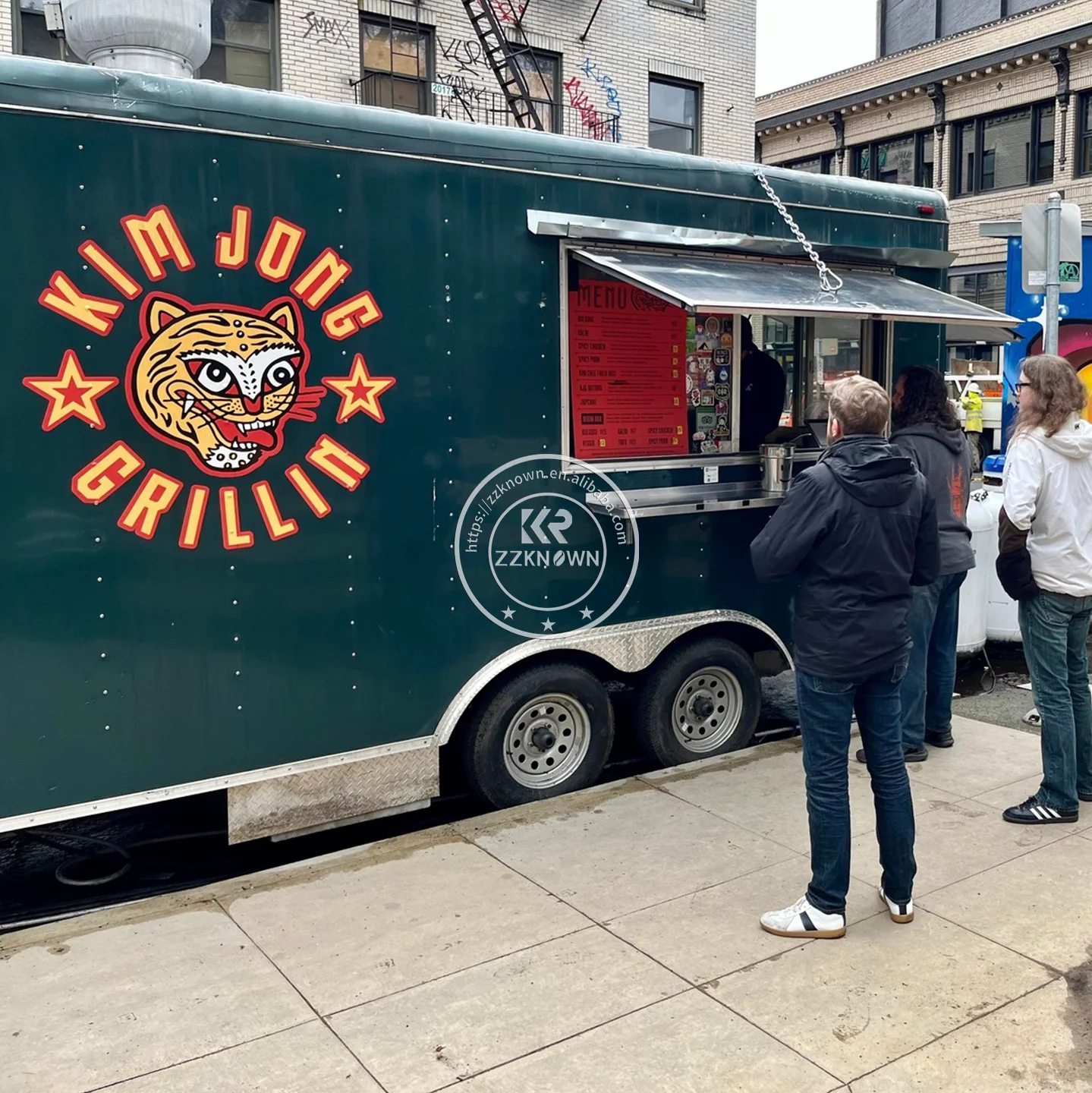 Купить Новый трейлер для быстрого питания продовольственный грузовик уличный тележка по низким ценам