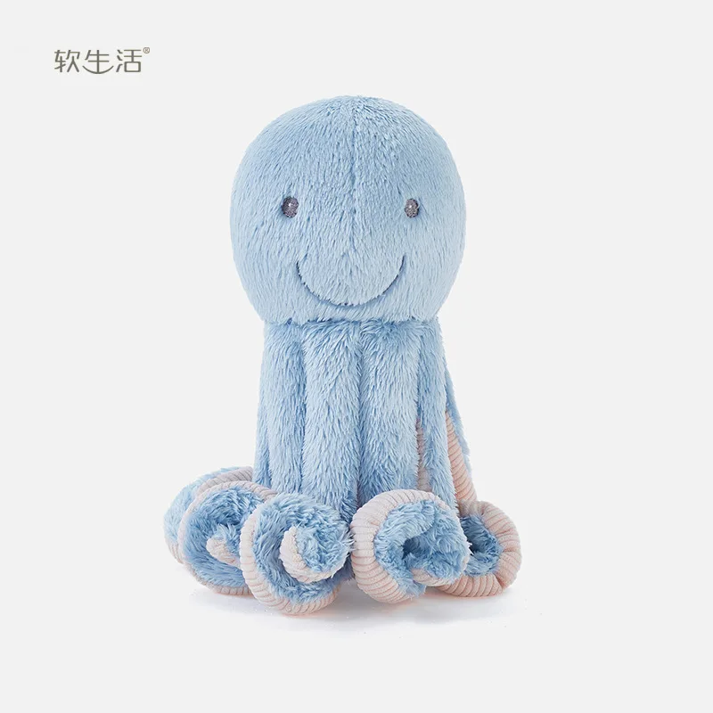Wholesale Long Leg Stuffed Blue Octopus creative cute Soft Octopus Plush toys