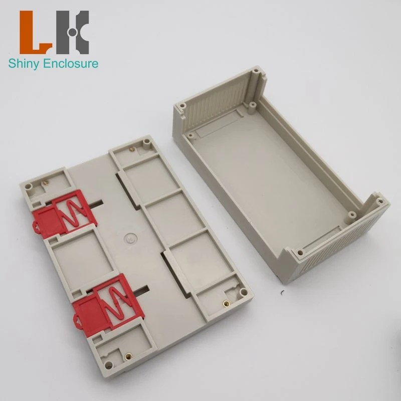155*110*60mm Design plastic plc box custom electrical din rail abs enclosure