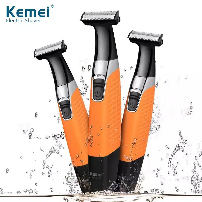 Бритва kemei KM-1910 для мужского тела Женская бритва удаления волос эпилятор