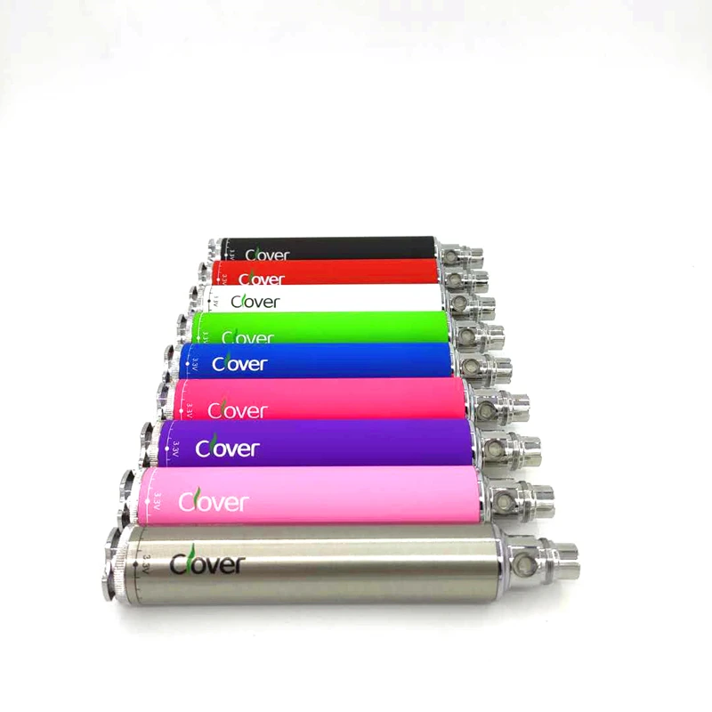 2019 Wholesale electronic cigarette ego twist overload battery huge capacity clover ego 2600mah battery with high quality