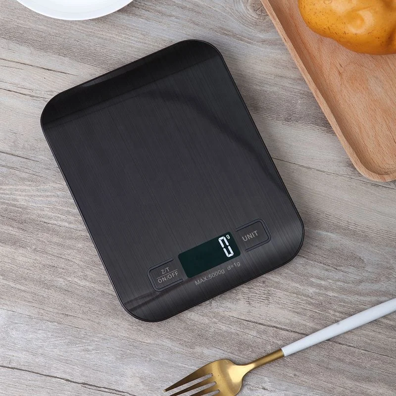 LCD Display Food kitchen scale Multifunctional 10kg Weight Grams Ounces Stainless Steel Digital Weighing Kitchen Scale