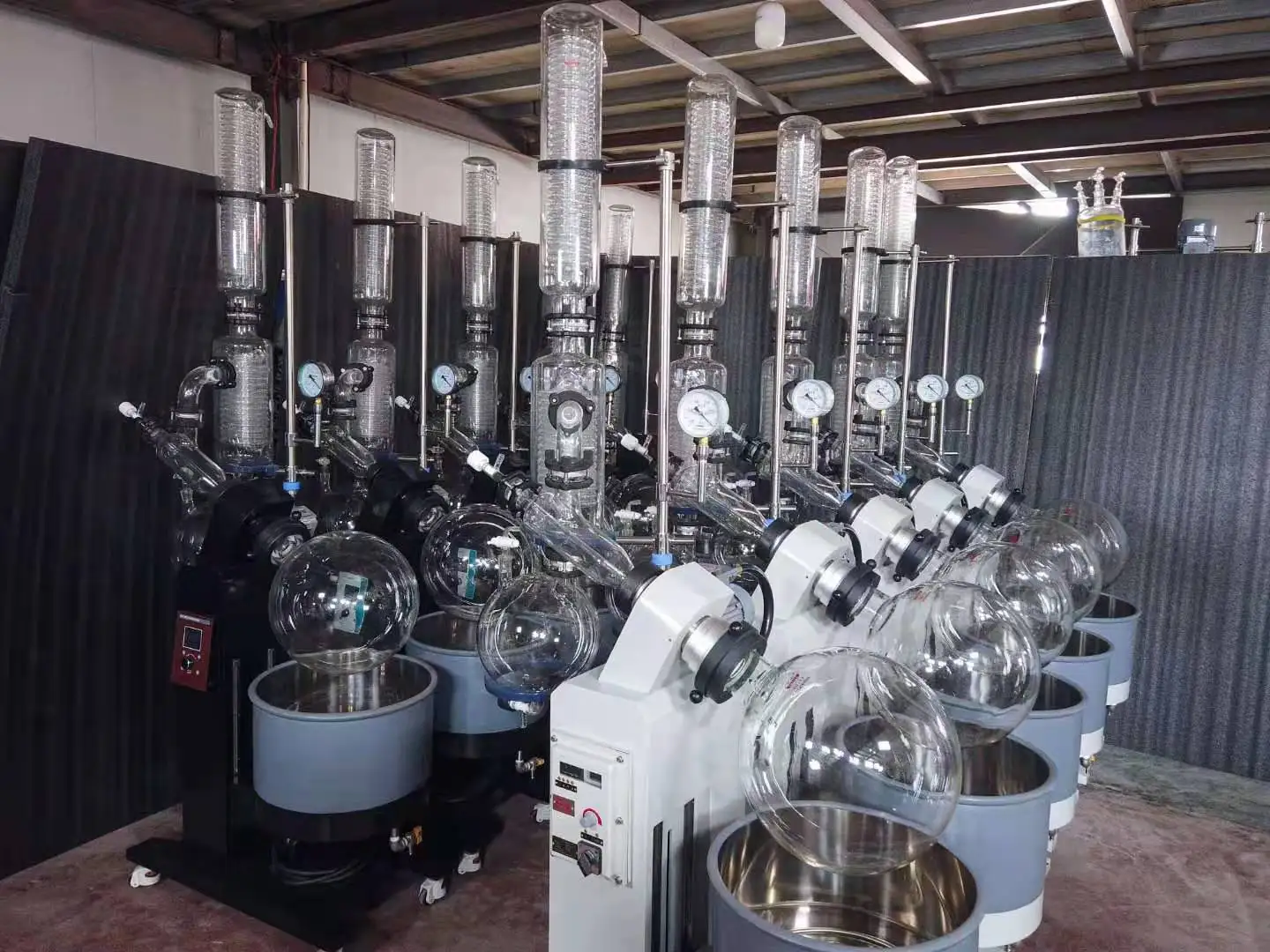 R-1050 роторный испаритель вакуумный выпарной аппарат CBD этанол алкоголя извлечения 50L