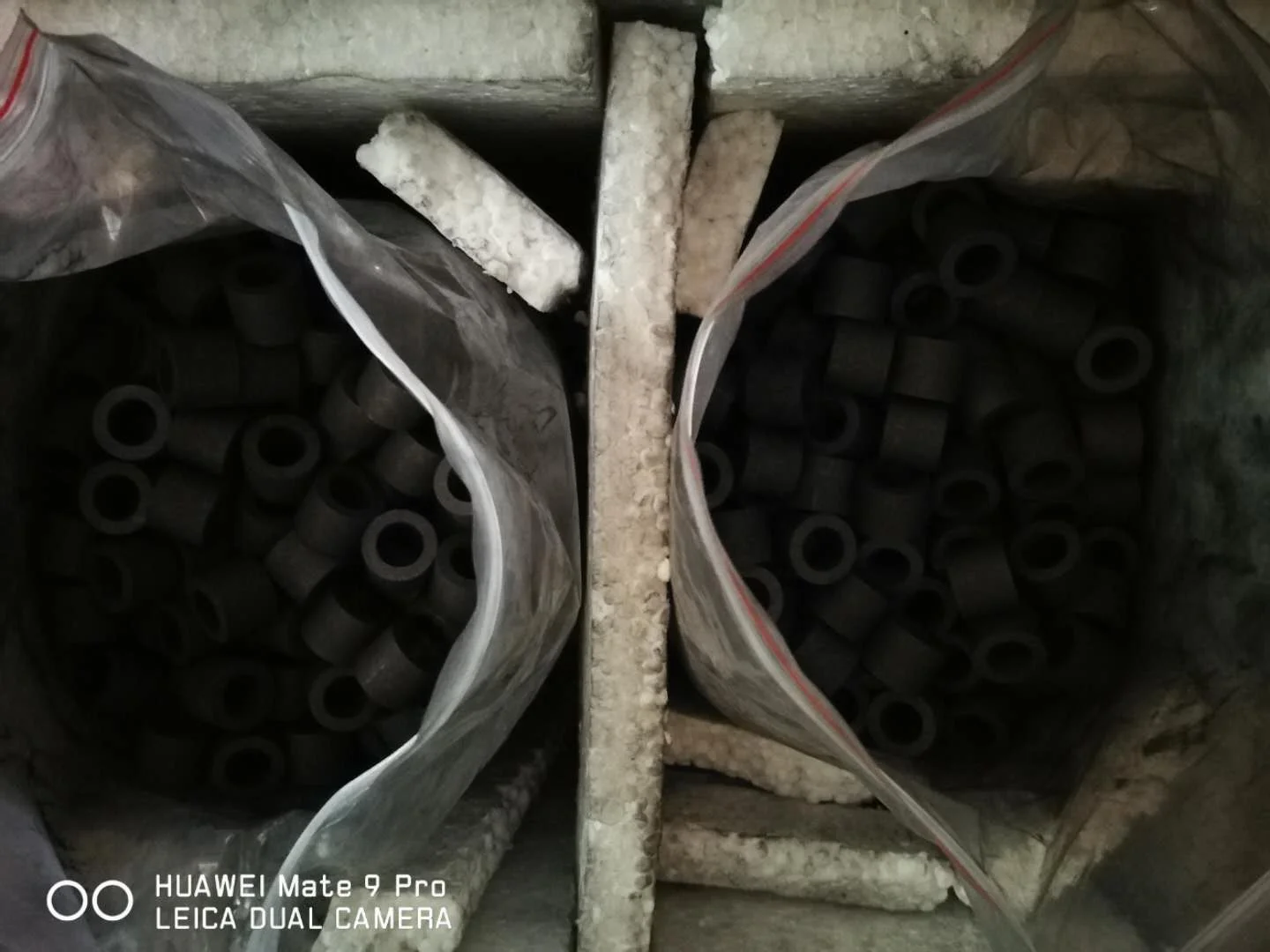 Antimony impregnated graphite  bearings
