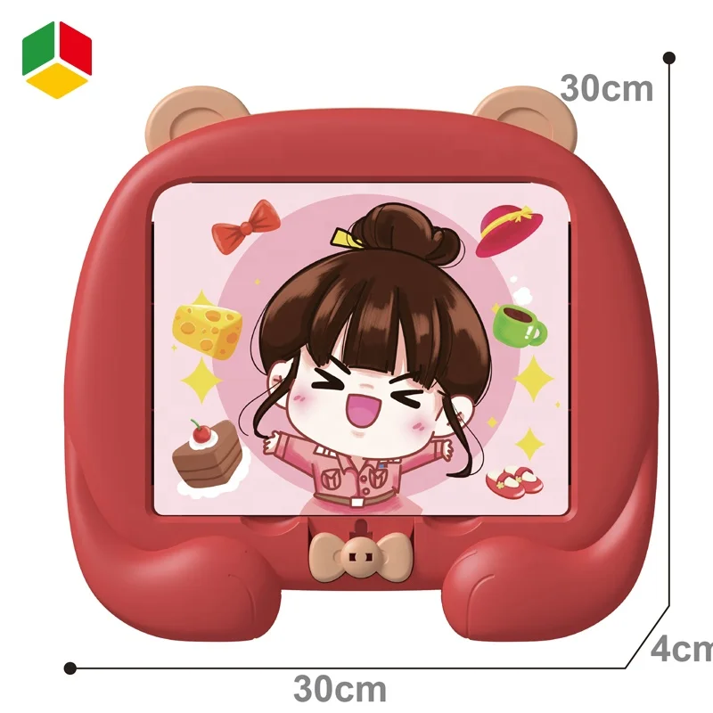 QS Trending Products 2023 New Arrivals Plastic Doodle Board Toys Color Drawing Sketch Magnetic Writing Board For Kids