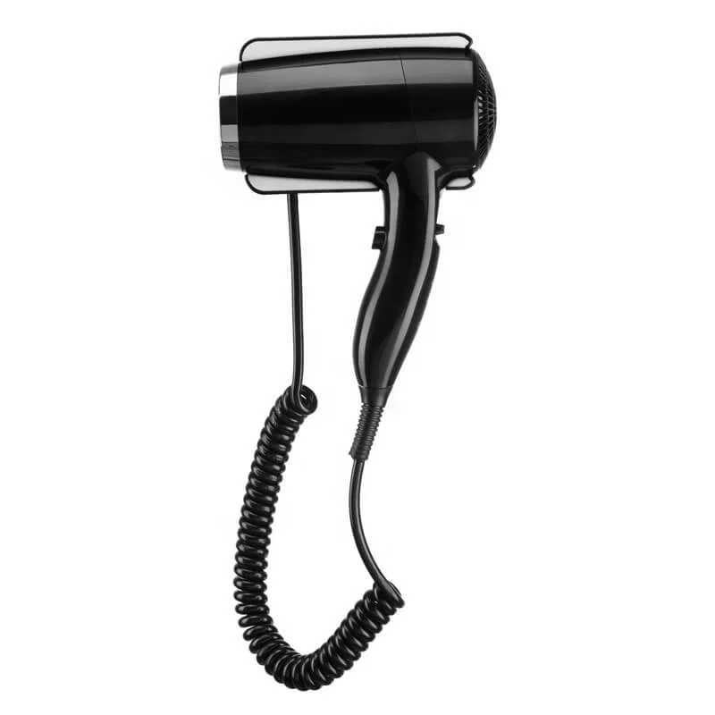 
Wall or drawer mountable Compact Hotel room hotel Bathroom Electric Hair Dryer 