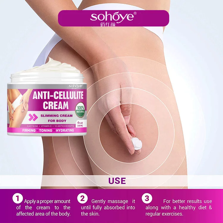 OEM Custom High Effective Lose Weight Firming Toning Hydrating Slimming Cream Weight Loss Massage Cream Body Parts Body Slimming