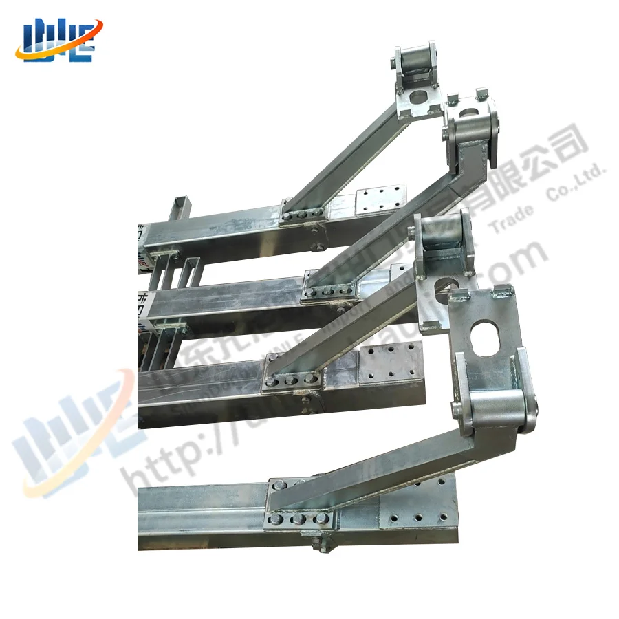 30 ton four support legs shipping container off the truck stand lift system