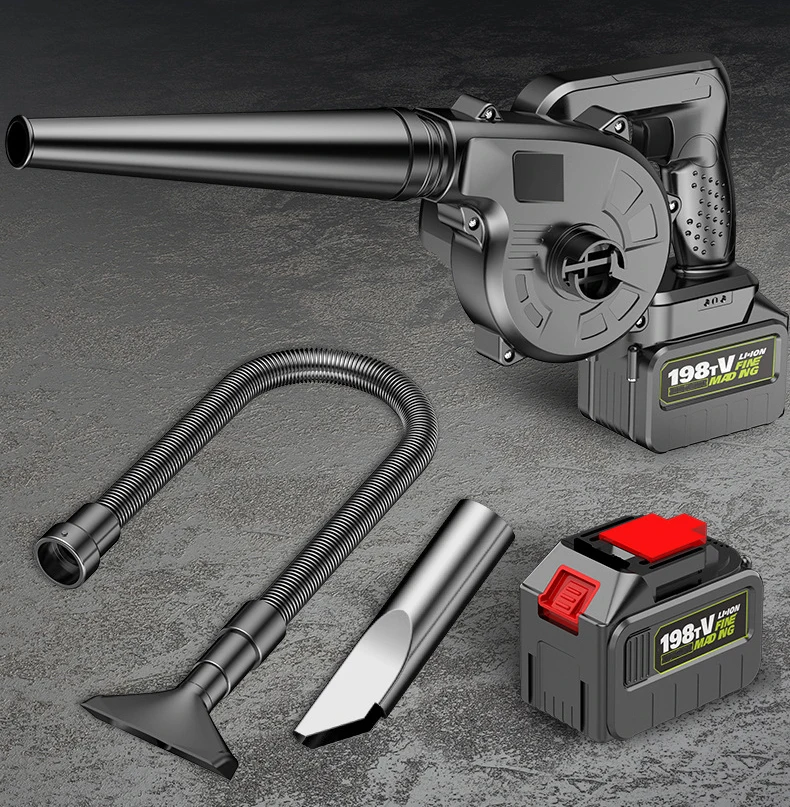 Hot Sell 21V Portable Vacuum Cleaner Multifunctional Easy To Use Power Tools Rechargeable Electric Lithium Garden Leaf Blower