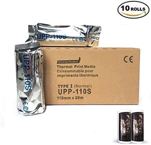Low Price High Density UPP Type 1 110mm x 18m Ultrasound Thermal Paper for Sony Video Medical Supplies