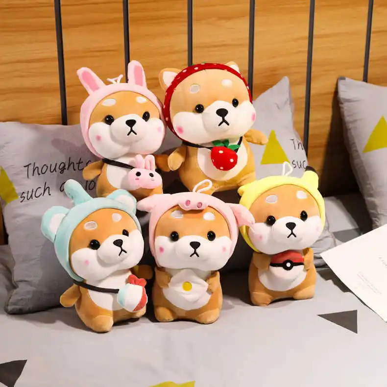 Doge Plush Toys Kawaii Shiba Inu Plush Doll Corgi Plush
