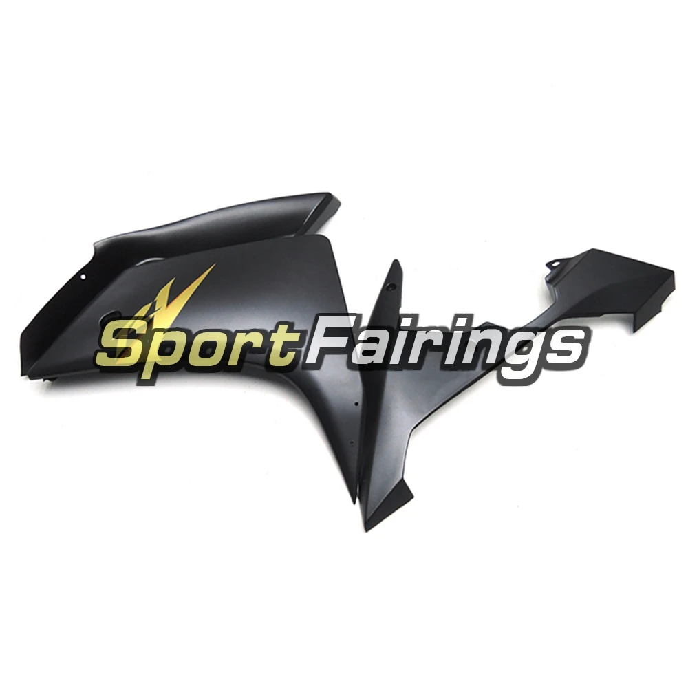 Matte Black Gloss Black with Gold Decals Sportbike Fairings for Yamaha YZF1000 R1 2007 2008 R1 07 08 ABS Injection Bike Covers