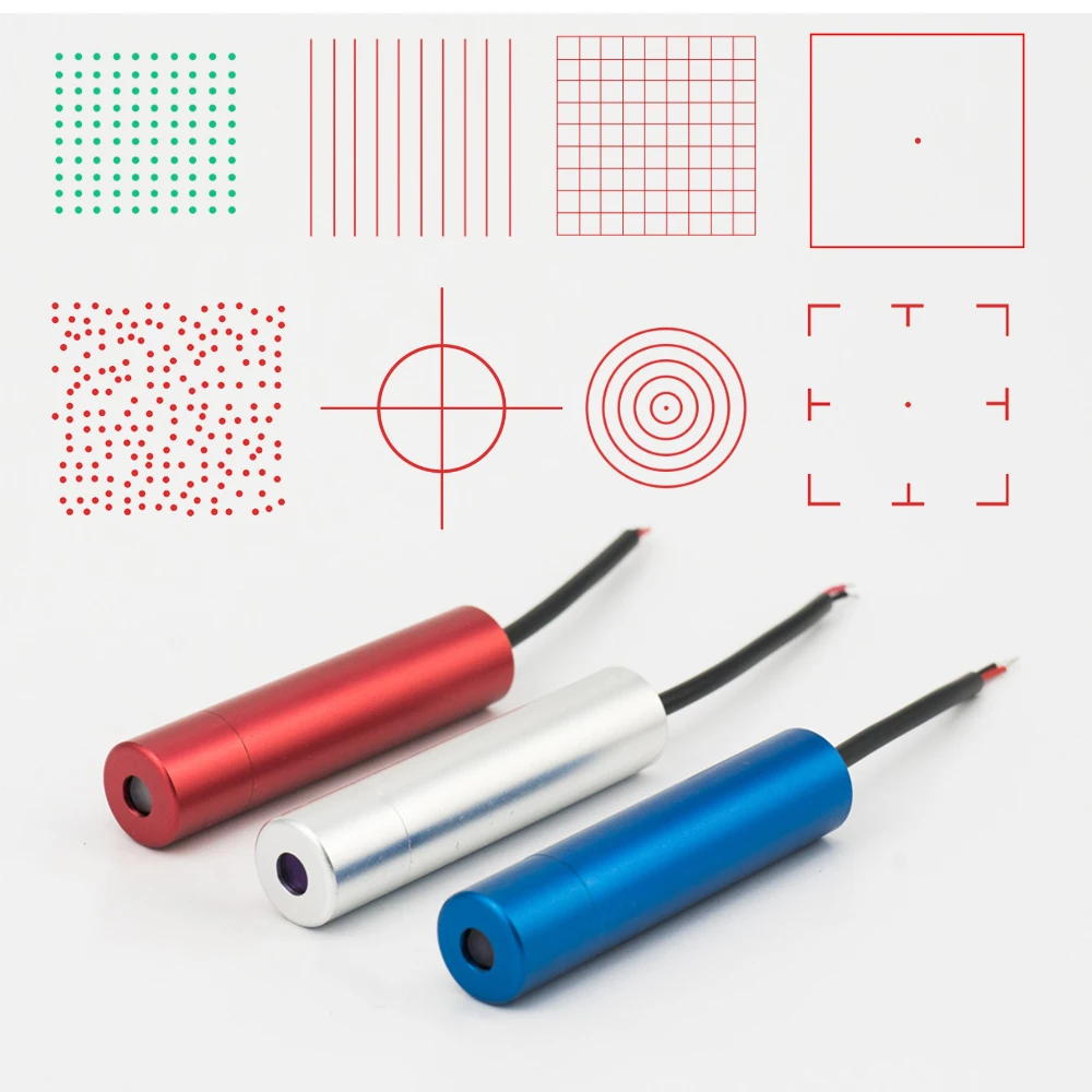 Highly qualified 405nm 450nm473nm 488nm laser blue red dot line pointer diode laser blue