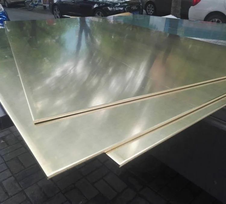 solid brass plates strip brass sheet for corrosion resistant components on ships