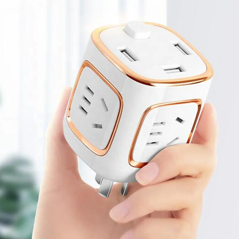 Powerport Cube сетевой фильтр для защиты от перенапряжения с Usb-портом Eu Pd 5M