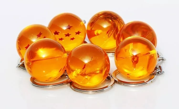 Брелок с хрустальным шаром 2 7 см