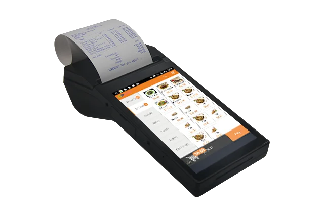 Handheld Cash Register GOOD PARTNER HDD-A7 with Built-in 80mm BT Thermal And Label Printer with software