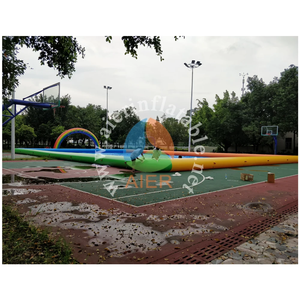 Grand Paradise Pool,outdoor inflatable square water pool commercial inflatable swimming pool for sale