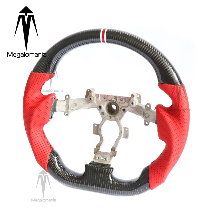 Customize Forged Carbon Fiber Alcantara Steering Wheel For Nissan GTR R35 370Z Z34 350Z Patrol Armada Y62 Steering Wheel