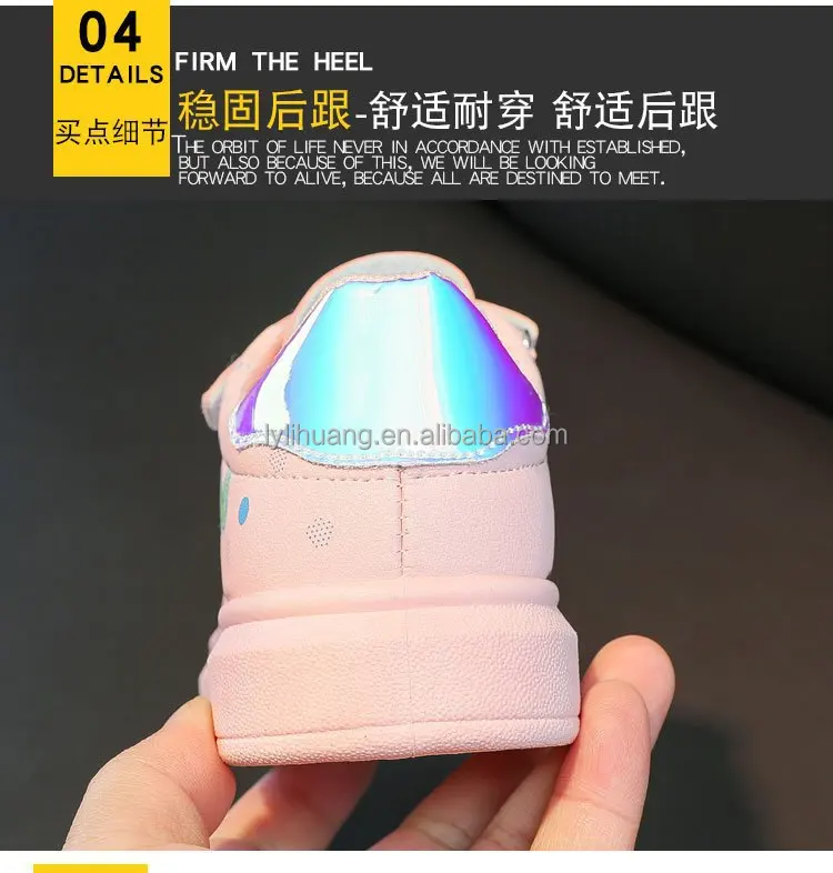 Детские белые туфли обувь для девочек От 3 до 12 лет Студенческая обувь на плоской подошве повседневная спортивная обувь из кожи с низким берцем в Корейском стиле; Сезон весна кроссовки на плоской подошве