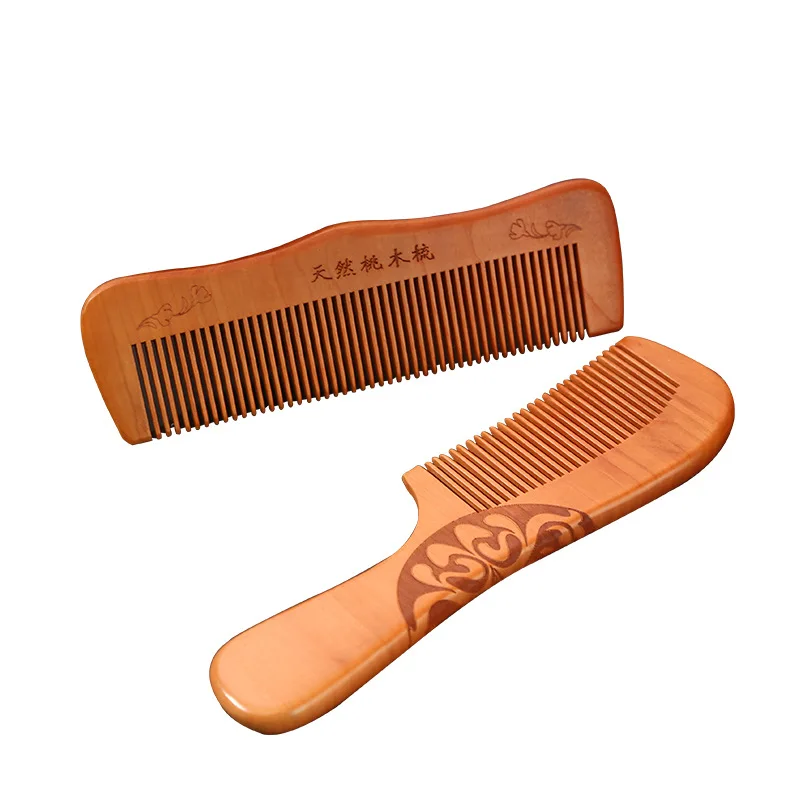 Wholesale Private Label Small Size Pocket Massage Detangling Wood Hair Comb