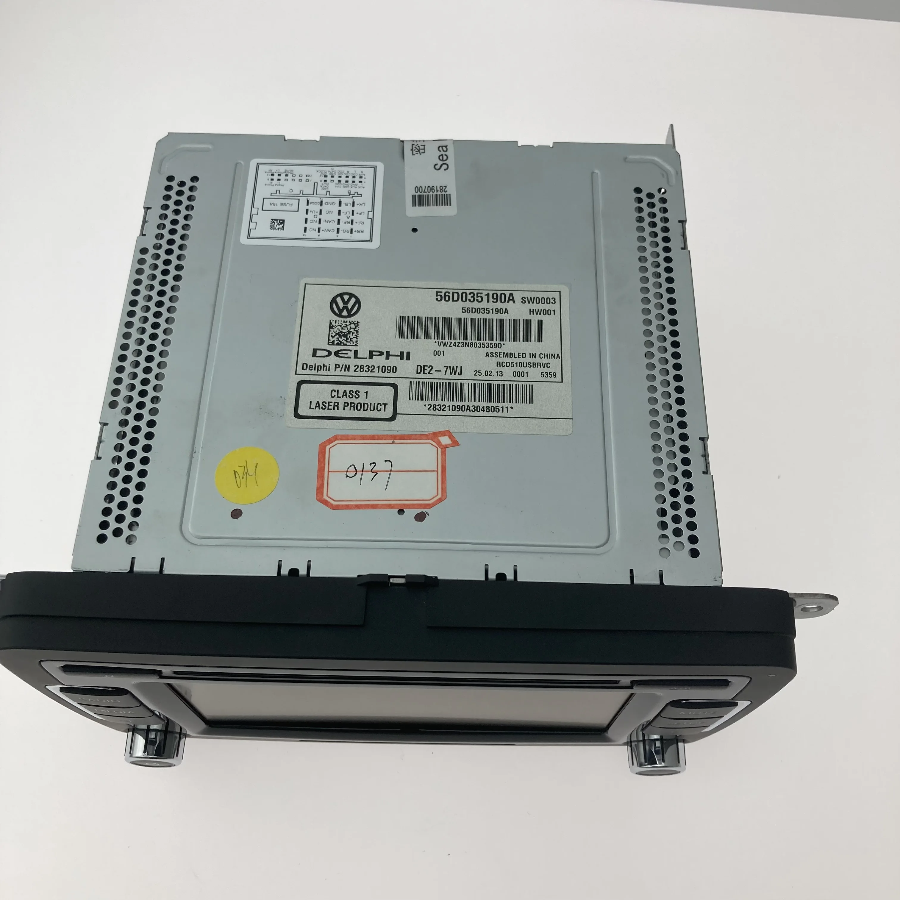  Автомагнитола RCD510 оригинальное радио с поддержкой кода USB без RVC Golf 5 6 CC Tiguan * для VW